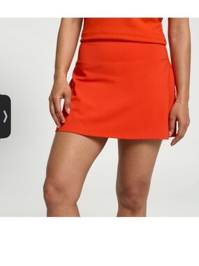 NWT Calia Tennis Power Move Tennis 🎾 Pleated Back Skort Women' Red Sz L $78